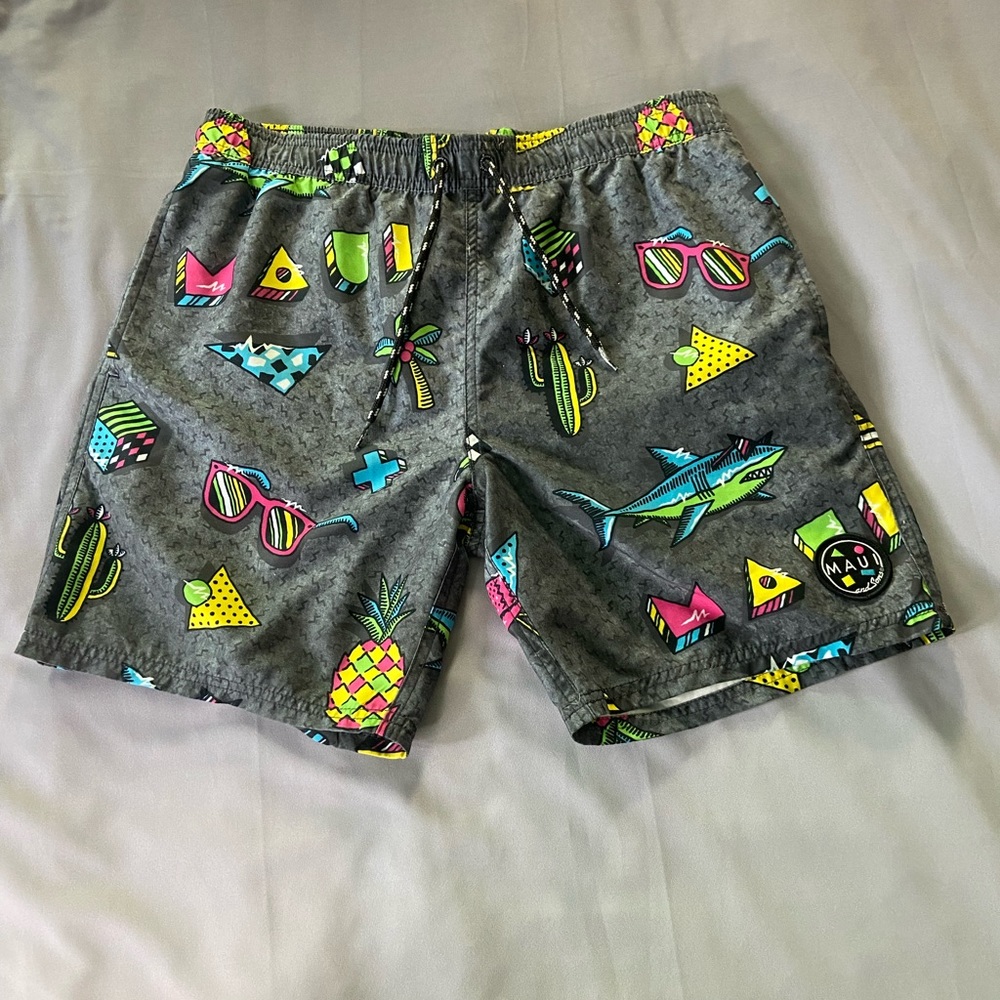 Sz S Men’s Swim Trunks, LIKE NEW!